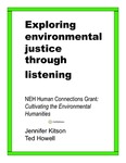 Exploring Environmental Justice through Listening: An Environmental Design Case Study in Camden, NJ by Jennifer L. Kitson and Ted Howell