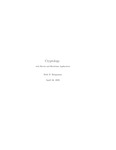 Cryptology with Bitcoin and Blockchain Applications by Seth D. Bergmann